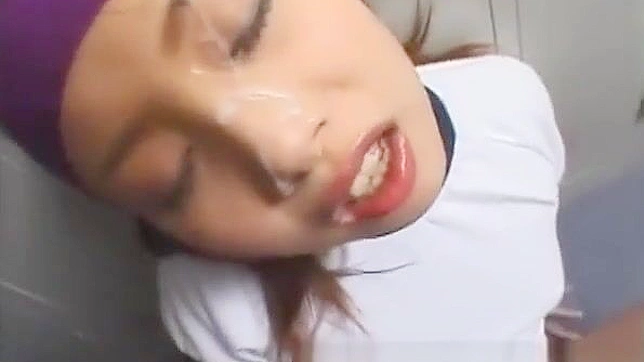 Japanese Teen 18+ Seduces Men With Her Irresistible Bukkake Skills