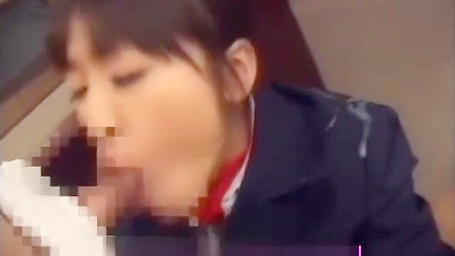 Seductive Japanese Cleaner Gets Fucked Wildly In Bathroom