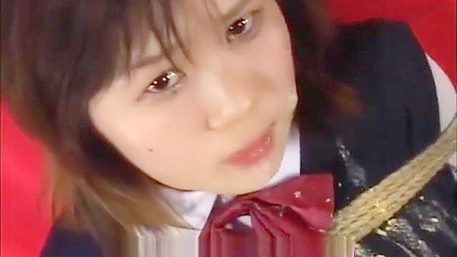 Luscious Asian Babe Tied Up & Takes Loads In Her Mouth With Passion