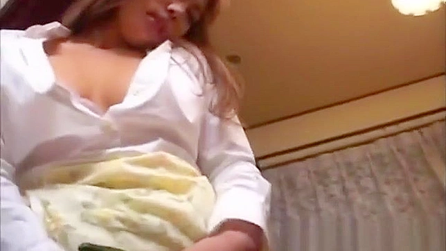 Jav Milf With Luscious Red Hair Gets Fucked Hard By Cucumber