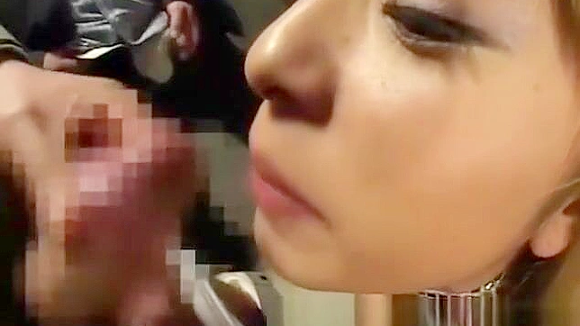 Sexy Jav Teen Gets Bukkaked & Faced By Horny Guys In Hot Orgy