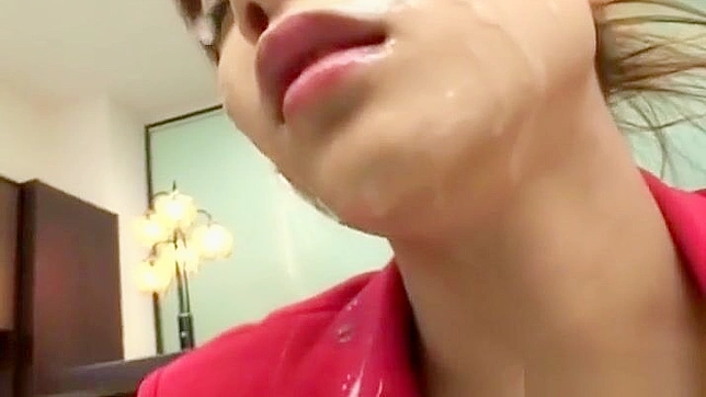 Sultry Jav Star Gets Drenched In Cum During Hot Bukkake Bash