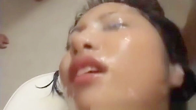 Sizzling Japanese Orgy Ends With A Steamy Bukkake Facial Feast