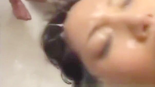 Sizzling Japanese Orgy Ends With A Steamy Bukkake Facial Feast