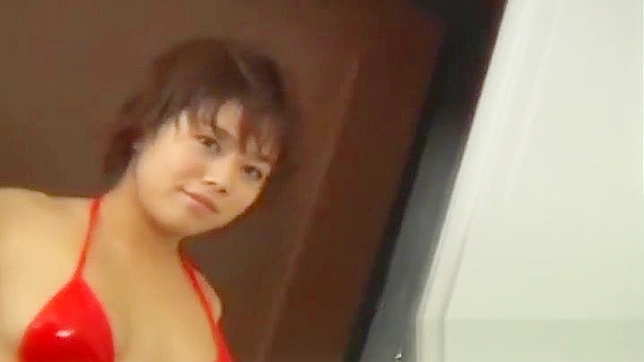 Seductive Japanese Babe Teases & Rides His Hard Dick Deeply