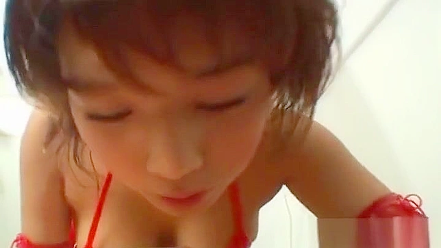 Seductive Japanese Babe Teases & Rides His Hard Dick Deeply