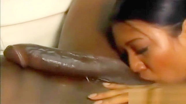 Seductive Jav Star Takes Her First Black Cock Deeply