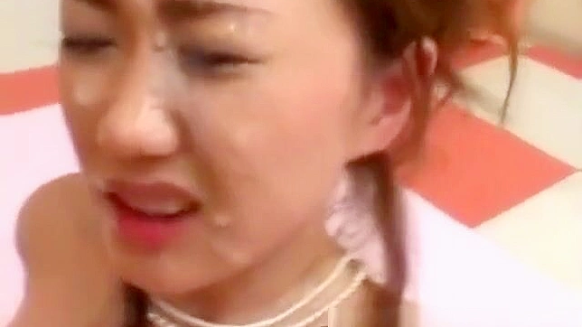 Bukkake Goddess Japanese Babe ~ Perfect Tits & Orgasms Galore
