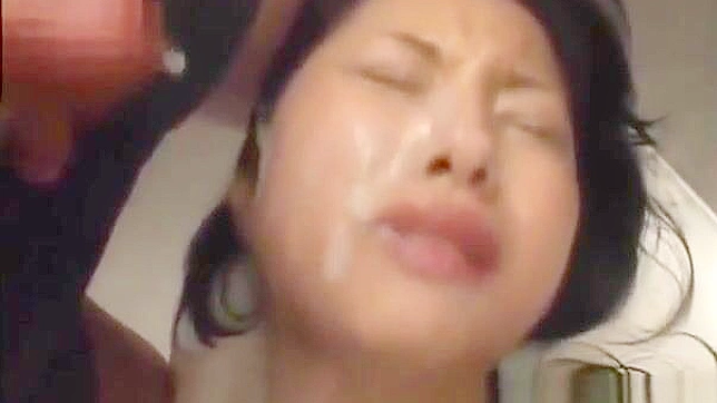 Busty Jav Amateur Takes Bukkake Shower Post-Wild Fuck Fest