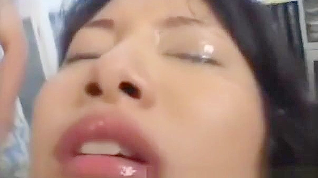 Busty Jav Amateur Takes Bukkake Shower Post-Wild Fuck Fest
