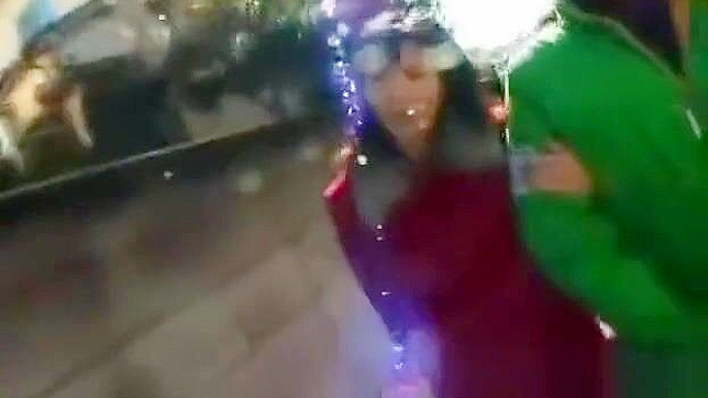 Hot Asian Temptress Seduces Strangers In Public Orgies