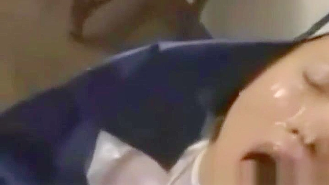 Sultry Japanese Teen Nun Gets Drenched & Fucked Hard