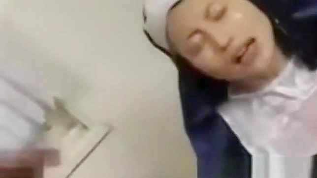 Sultry Japanese Teen Nun Gets Drenched & Fucked Hard