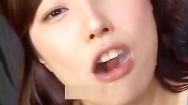 Sexy Jav Babe Takes Big Load Deep Throat Craving More Cum