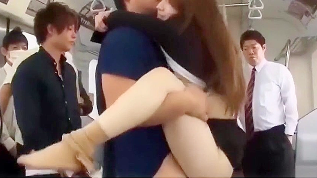 Alluring Jav Goddess Fucks On Train & Gets Drenched In Cum