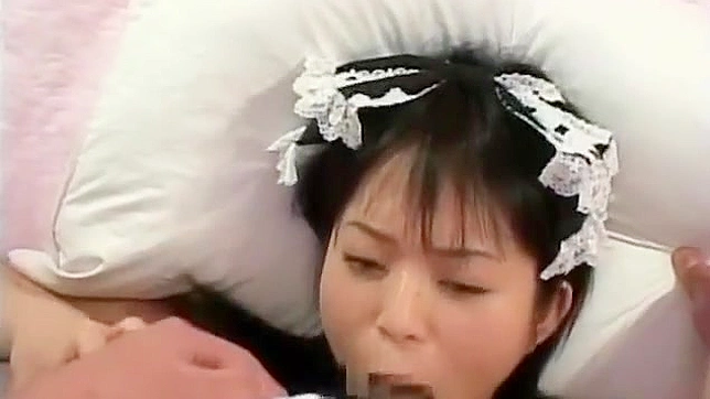 Dark Gothic Beauty Gets Drenched In Cum By Her Master's Dick