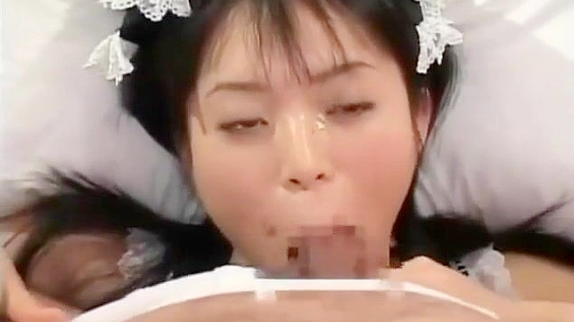 Dark Gothic Beauty Gets Drenched In Cum By Her Master's Dick