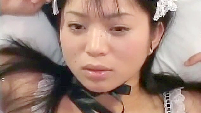 Dark Gothic Beauty Gets Drenched In Cum By Her Master's Dick