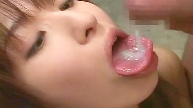 Exotic Japanese Goddess An Nanba Takes Loads & Swallows Deeply