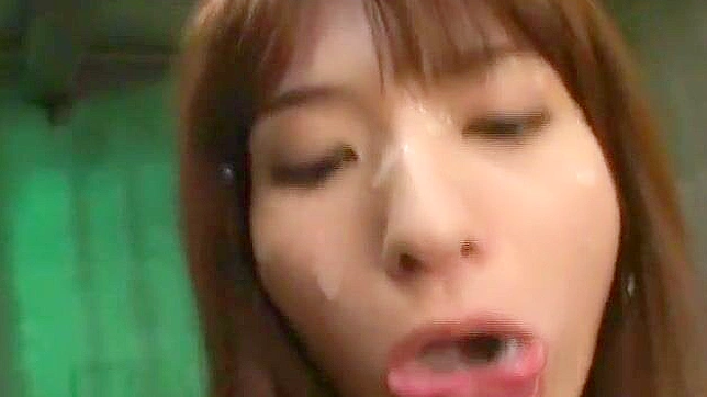 Exotic Japanese Goddess An Nanba Takes Loads & Swallows Deeply