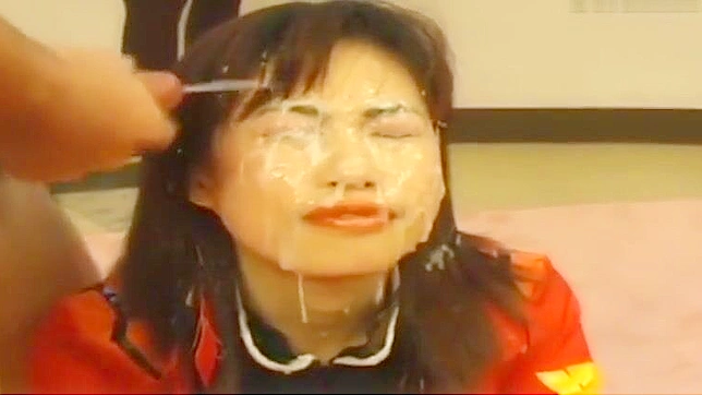 Geek Dreams Come True With Hot Jap Cosplay Bukkake Duo