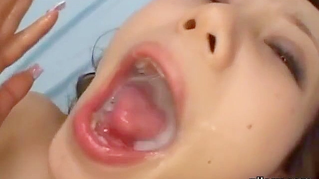 Japanese Kitten Gets Cozy & Spoiled By Sticky Cum Showering