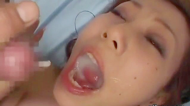 Japanese Kitten Gets Cozy & Spoiled By Sticky Cum Showering