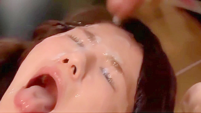 Naughty Japanese Slut Embraces Bukkake In Hot Jav Scene