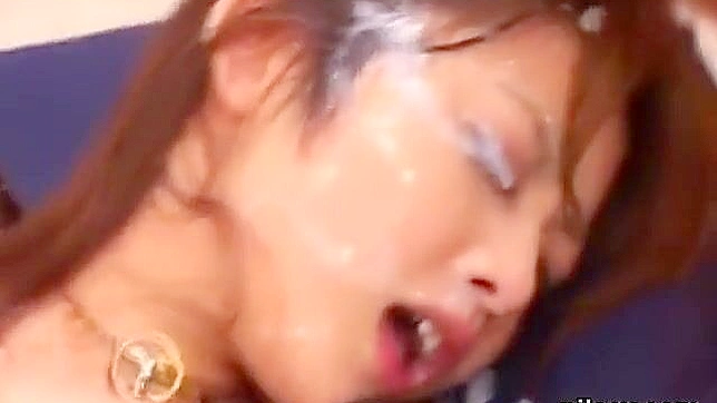 Stunning Jav Babe Takes Bukkake Shower; Soaked In Hot Cum Vibes