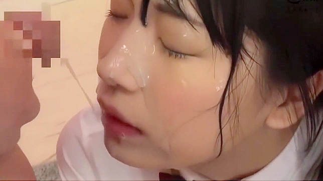 Jav Starlet's Delicious Deepthroat & Bukkake Orgasm Feast