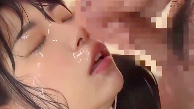 Jav Starlet's Delicious Deepthroat & Bukkake Orgasm Feast