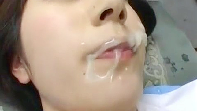 Japan's Hottest Milf, Mariko Shiraishi - Seductive Facial Bukkake