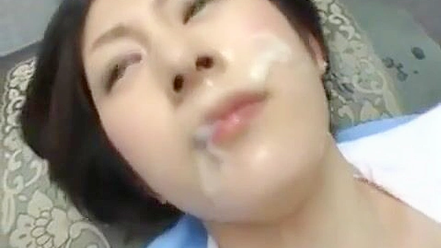 Japan's Hottest Milf, Mariko Shiraishi - Seductive Facial Bukkake