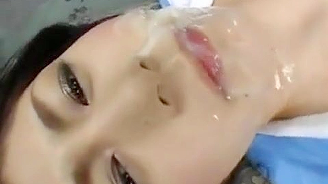 Japan's Hottest Milf, Mariko Shiraishi - Seductive Facial Bukkake