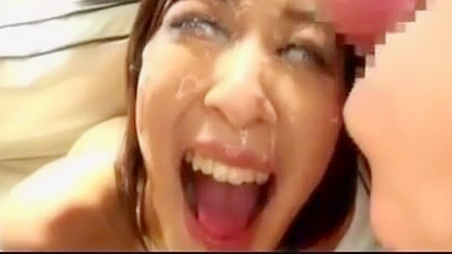 Alluring Japanese Teen 18+ Drenched in Semen During Hot Bukkake