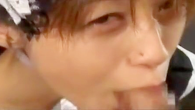 Japan’s Sexiest Gem Delivers Blowjob & Face-Filling Bukkake Orgasm