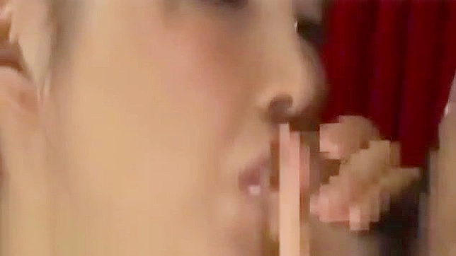 Lustful Japanese Milf Milks Her Tits During Sexy Fuck Fest