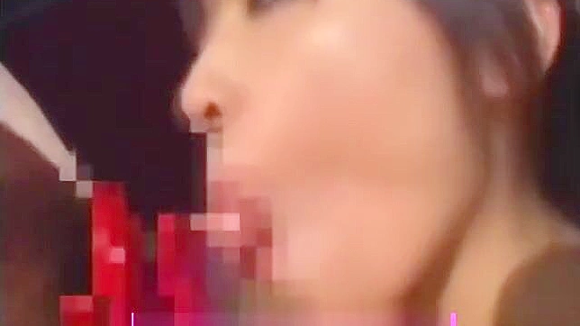 Luscious Japanese Slut Devours Loads Before Bukkake Orgasm Feast