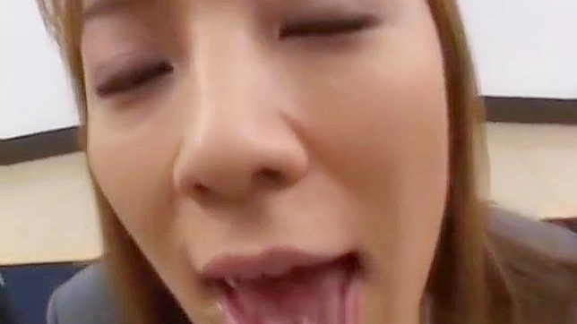 Naughty Jav Cutie Takes Loads In Her Hot Mouth & Pussy!