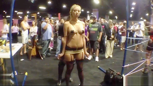 Hot Seductive Bondage Showdown In Public Spaces Awaits You!