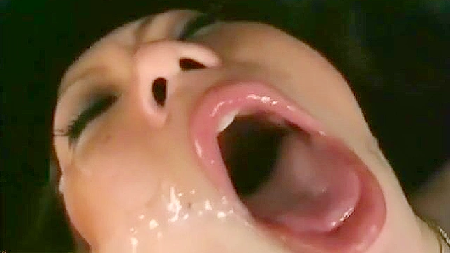 Enchanting Asian Beauty Shows Off Her Gag Reflex Skills Expertly