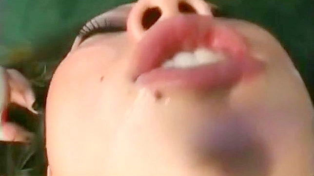 Enchanting Asian Beauty Shows Off Her Gag Reflex Skills Expertly
