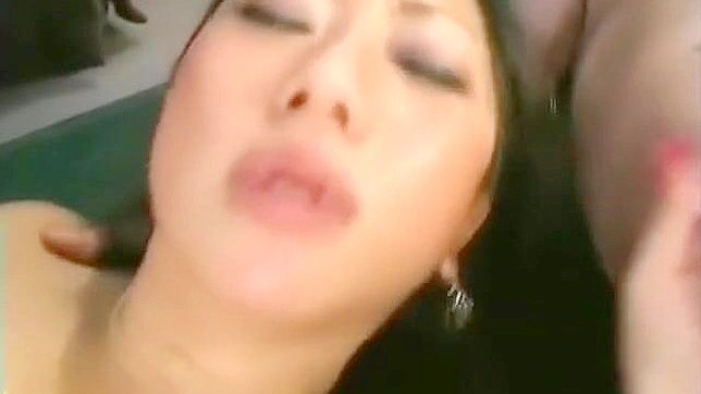 Enchanting Asian Beauty Shows Off Her Gag Reflex Skills Expertly