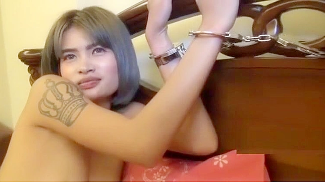 Seductive Chinese Cutie Takes It Hard On The Busy Street For Thrills