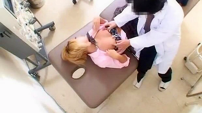 Japanese & Chinese Gyno Exam Ends With Loads Of Cum Shots Delight