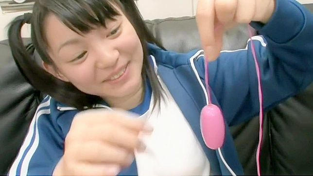 Sexy Japanese Teen 18+ Shows Off Her Body for Passionate Toy Fun