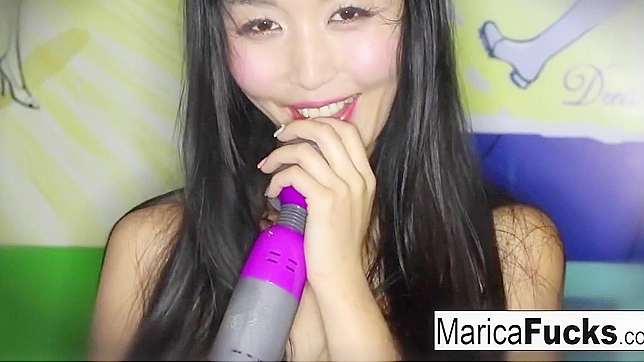 Sizzling Japanese Temptress Marica Seduces With Her Sultry Kisses