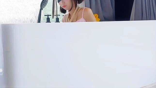 Enchanting Asian Beauty Soaks Wetly In Steamy Bathtub Fuckfest