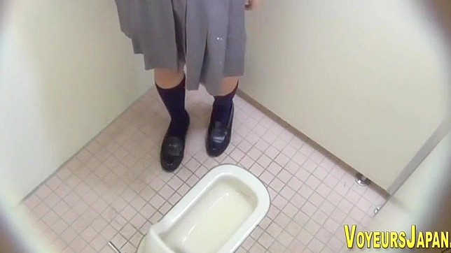 Horny Japanese Milf Captivates By Peeing On-Camera Seductively