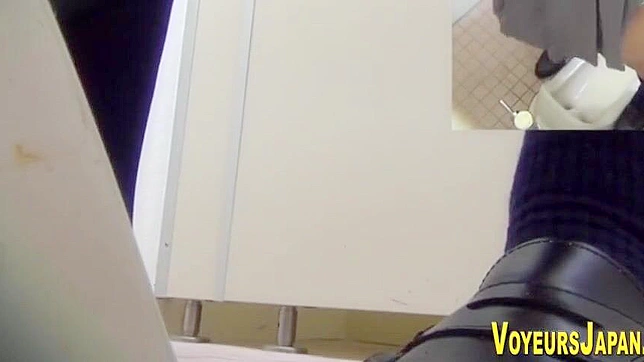 Horny Japanese Milf Captivates By Peeing On-Camera Seductively